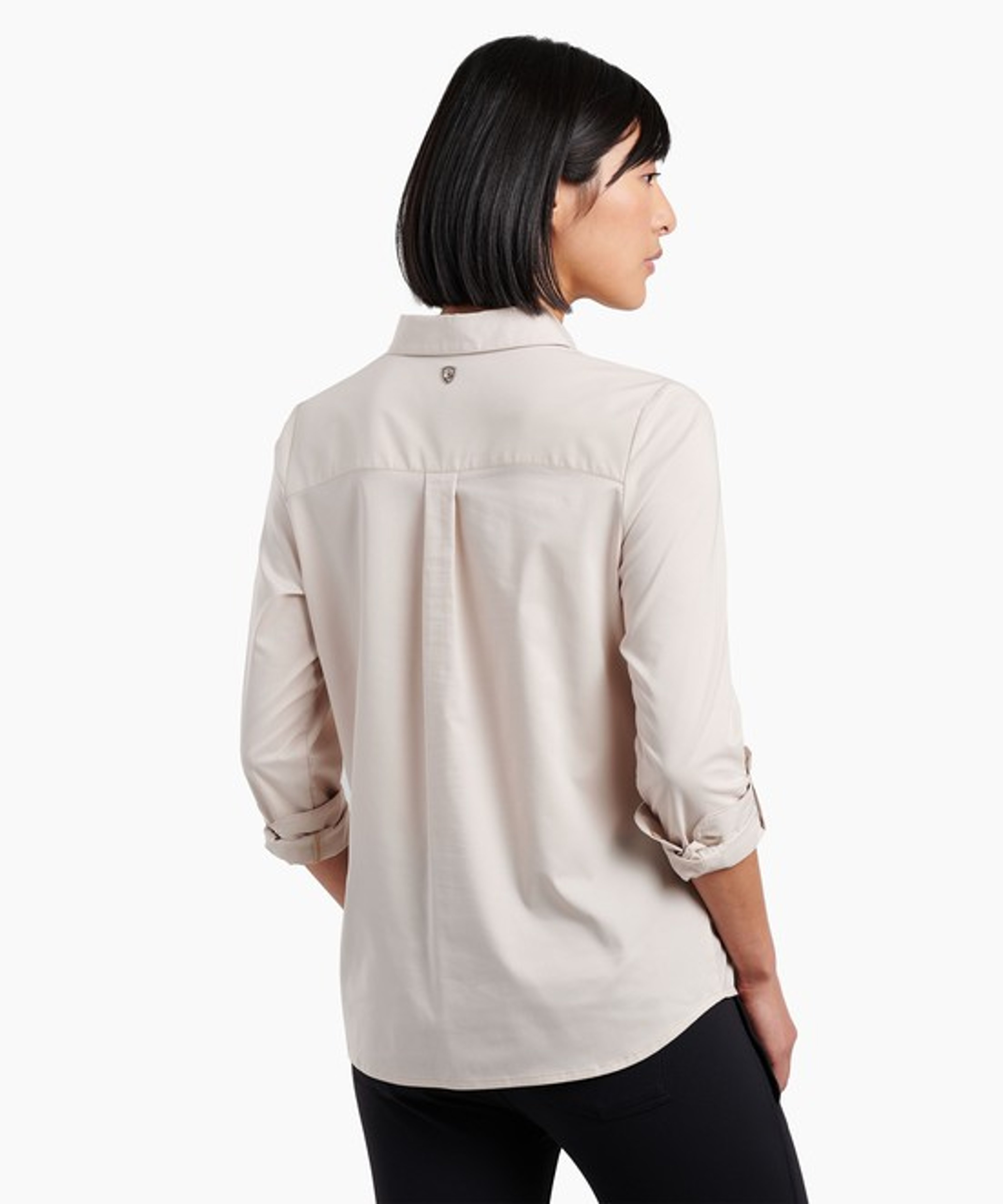 KUHL Kamp LS Light Khaki Back